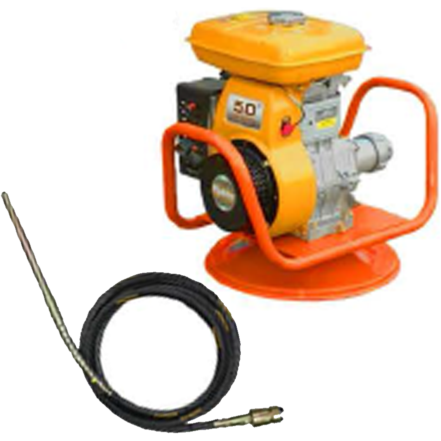 Shinsetsu Concrete Vibrator with EY20 Robin Engine Set (Dynapac Type)