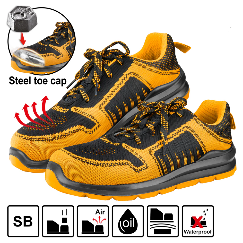 Ingco Safety Boot with Steel Toe Cap