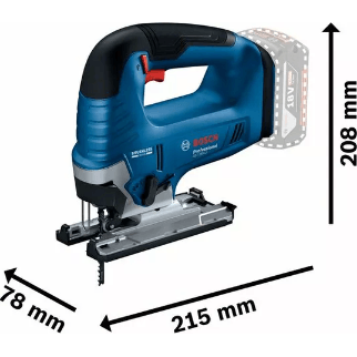 Bosch GST 185-LI Cordless Brushless Jigsaw 18V [Bare] (06015B30L4) - KHM Megatools Corp.