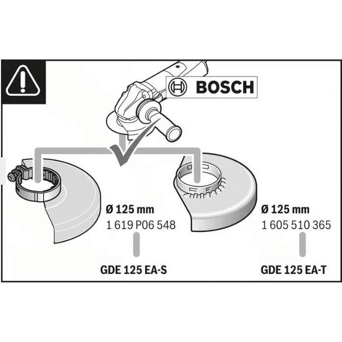 Bosch GDE 125 EA-T Dust Extractor Guard Attachment for Bosch 5