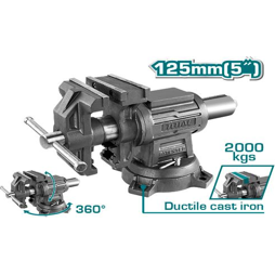 Total THTMF6156 Multi-Purpose Bench Vise 5