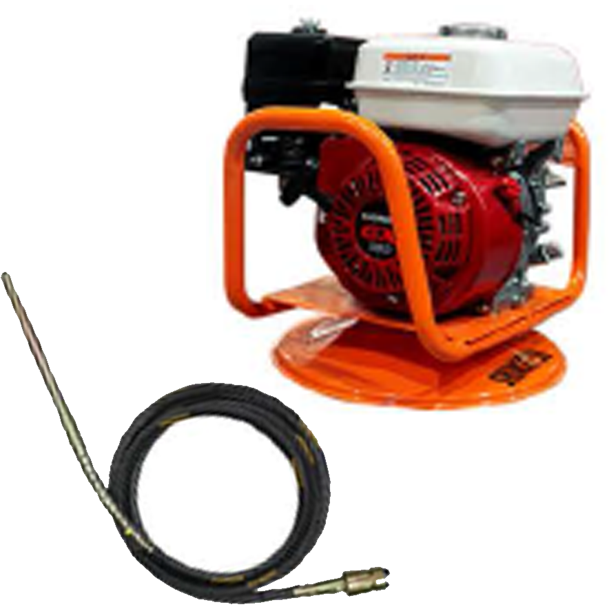 Shinsetsu Concrete Vibrator with GX160 Honda Engine Set (Dynapac Type)