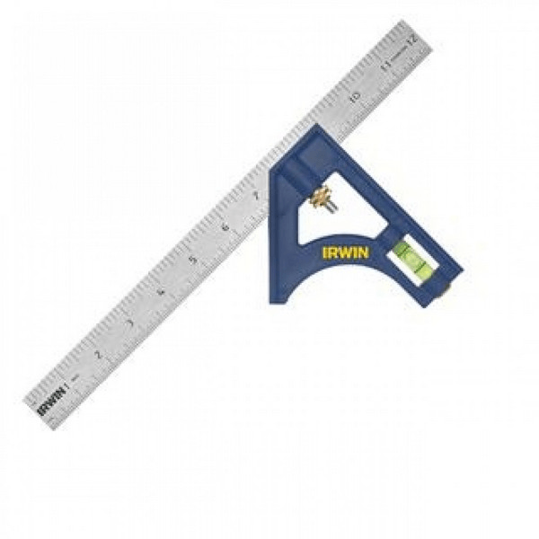 Irwin T1884637 Plastic Combi Try Square 300mm (12