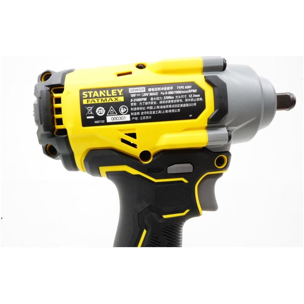 Stanley SBW920 20V Cordless Impact Wrench 1/2