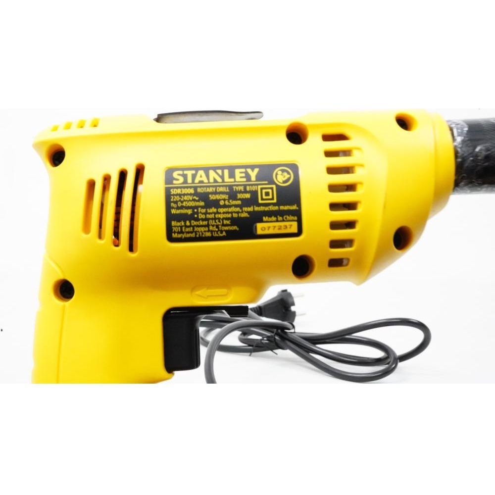 Stanley SDR3006 Hand Drill 6mm 300W | Stanley by KHM Megatools Corp.