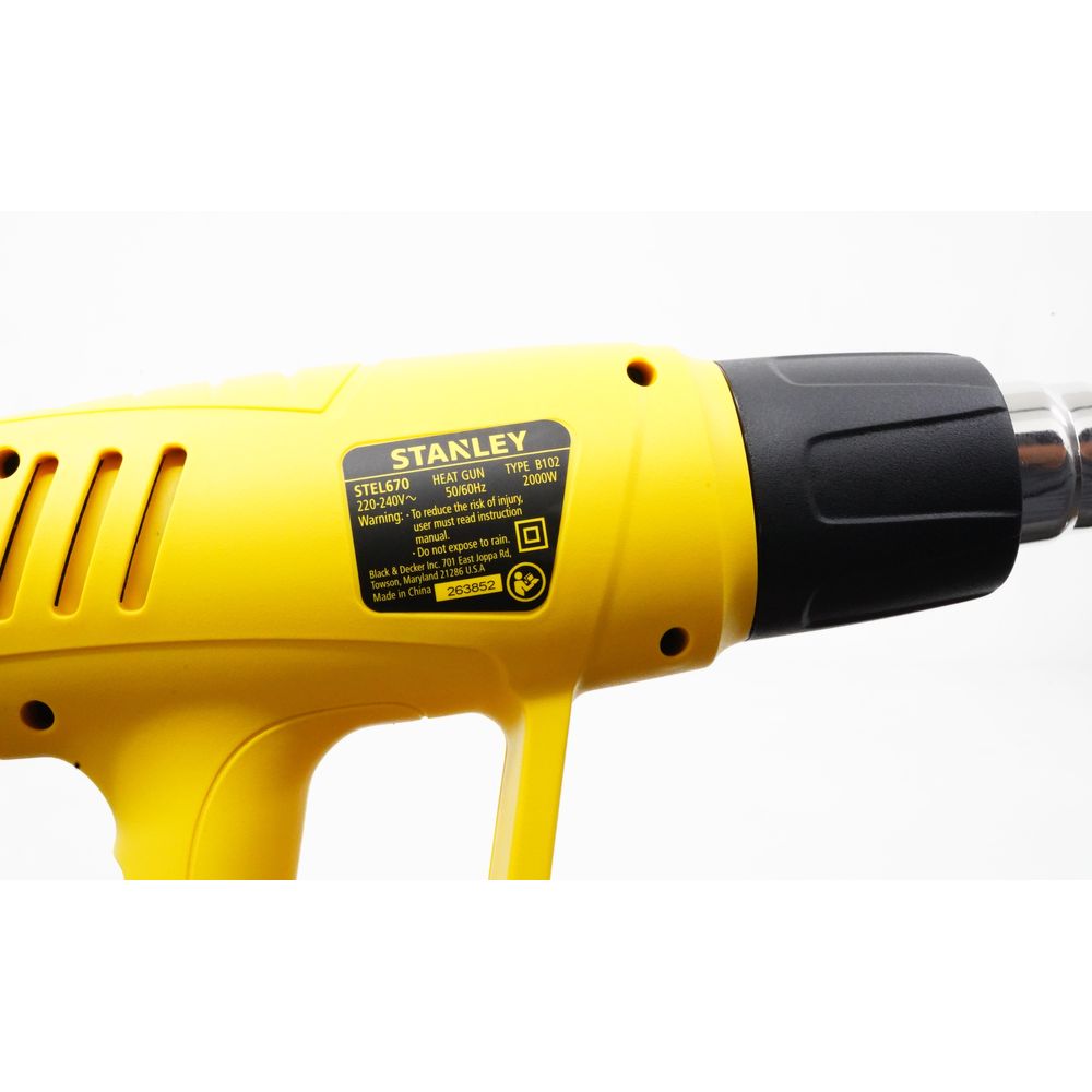 Stanley STEL670 Heat Gun / Hot Air Gun 2000W