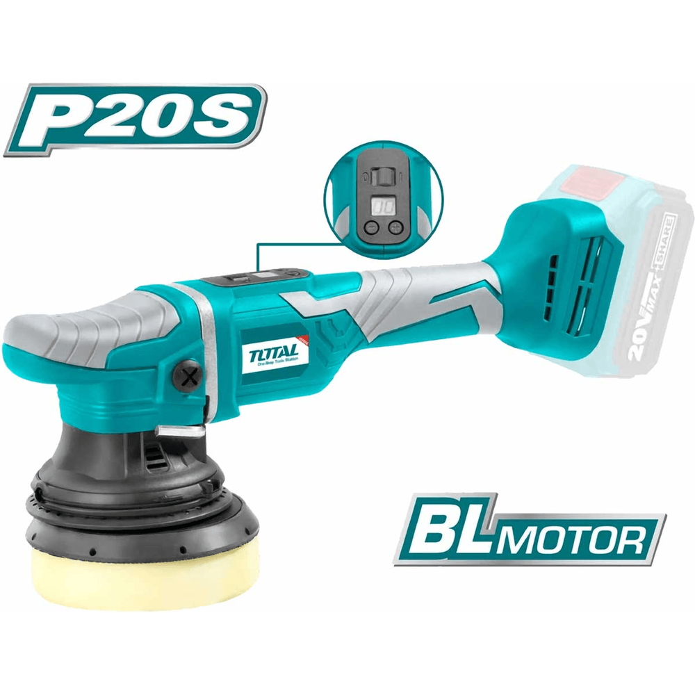 Total TAPLI2002 20V Cordless Brushless Polisher 7