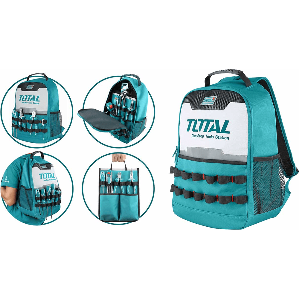 Total THBP0201 Tool Backpack / Tool Bag | Total by KHM Megatools Corp.