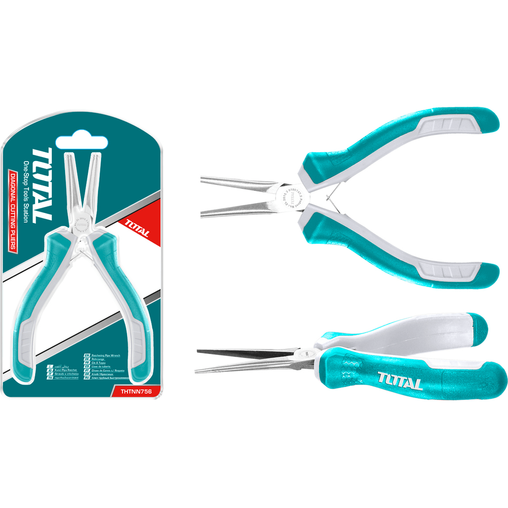 Total THTMN756 Mini Needle Nose Pliers 4.5