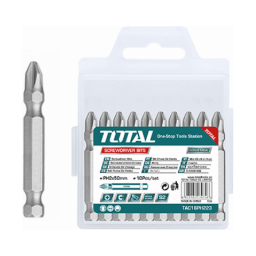 Total TAC16PH223 Philips Screwdriver Bit Set | Total by KHM Megatools Corp.