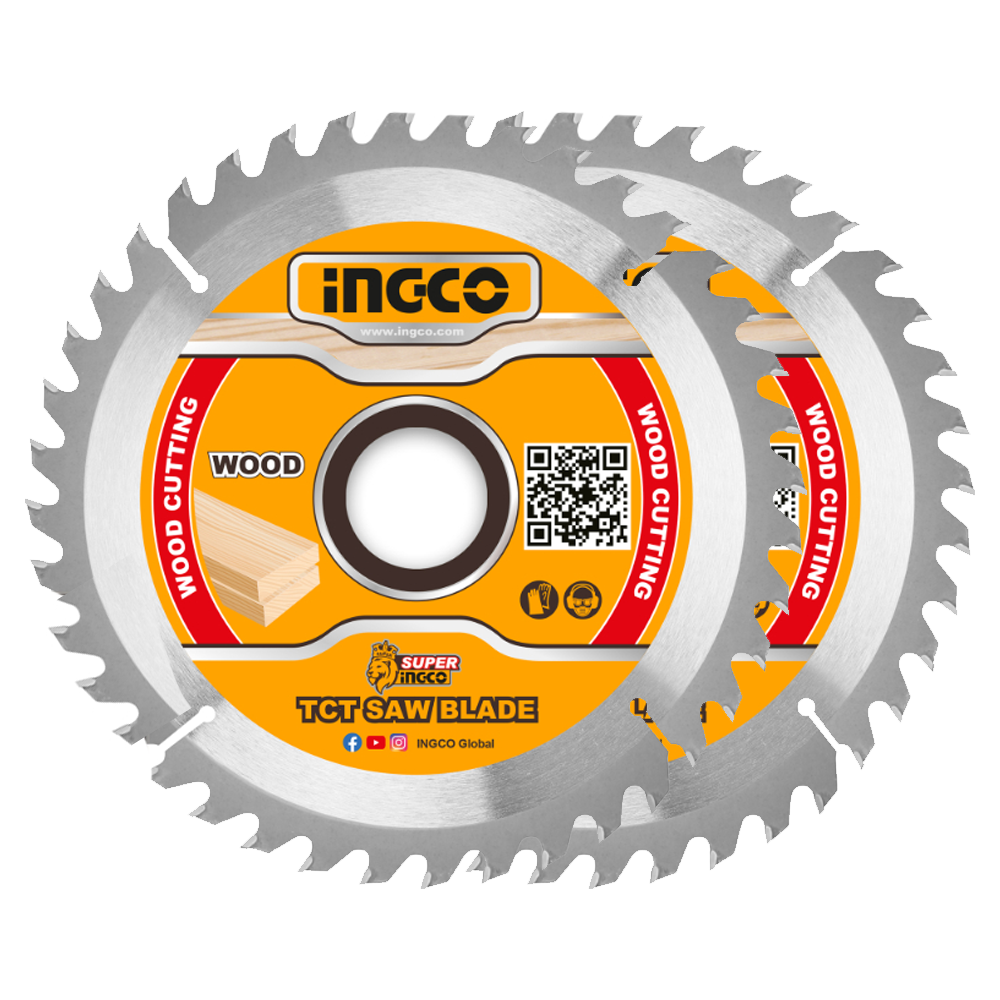 Ingco TSB1853 TCT Circular Saw Blade Set 7-1/4