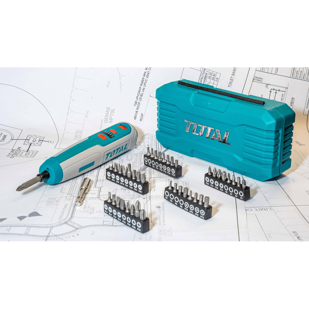 Total TSDLI0403 4V Cordless Screwdriver | Total by KHM Megatools Corp.