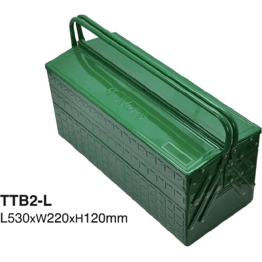 Hans TTB2-L Extra HD Metal Tool Box / Tote Tool Chest - KHM Megatools Corp.