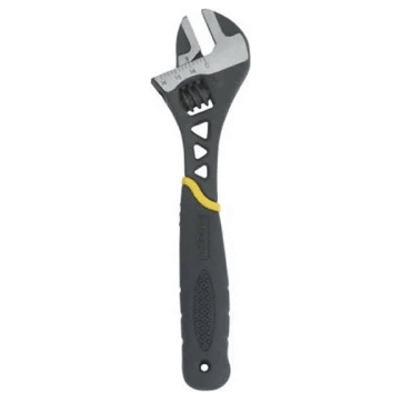 Stanley Adjustable Wrench (Max Grip) Black Handle - KHM Megatools Corp.