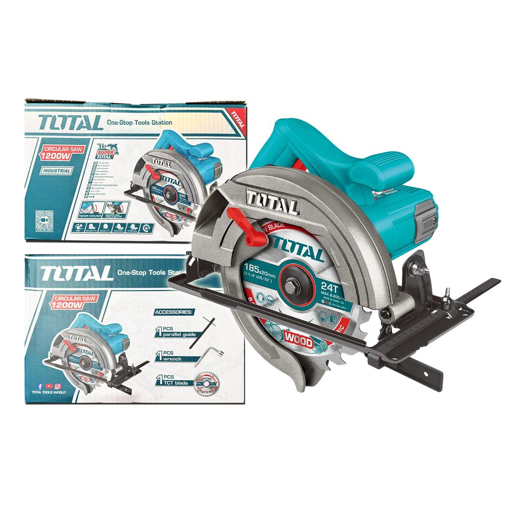 Total TS11218576 Circular Saw 7-1/4
