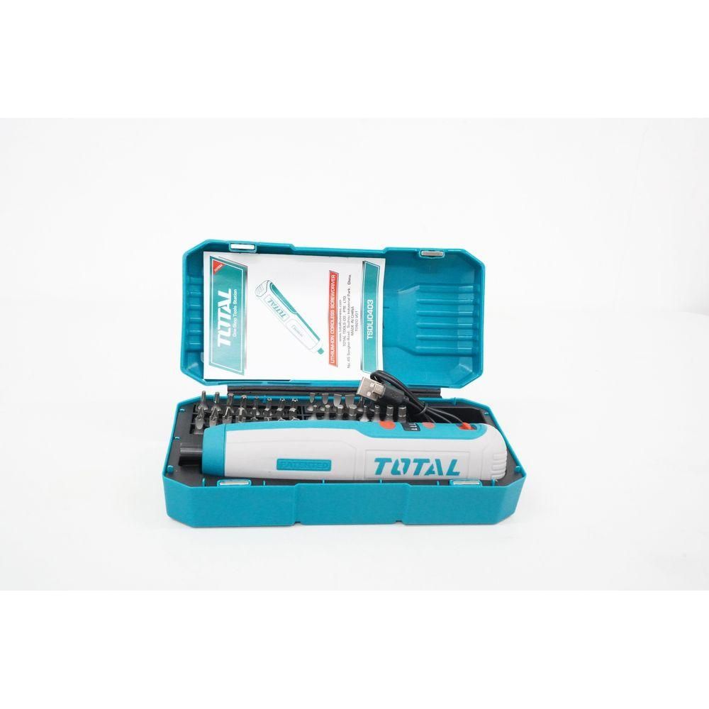 Total TSDLI0403 4V Cordless Screwdriver | Total by KHM Megatools Corp.