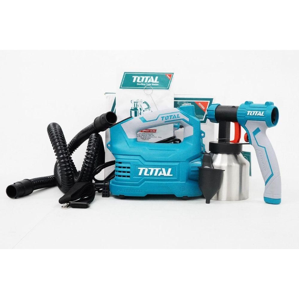 Total TT5006-2 Electric HVLP Paint Spray Gun (Aluminum Can) 550W | Total by KHM Megatools Corp.