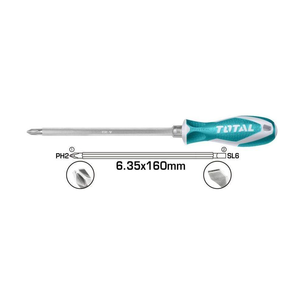 Total THT250226 2in1 Screwdriver Set | Total by KHM Megatools Corp.