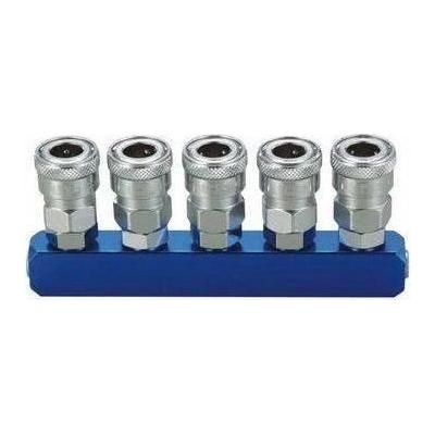 OSK GN5-SMF Quick Coupler - Manifold / Multi Coupling (Straight 5-Way) - KHM Megatools Corp.