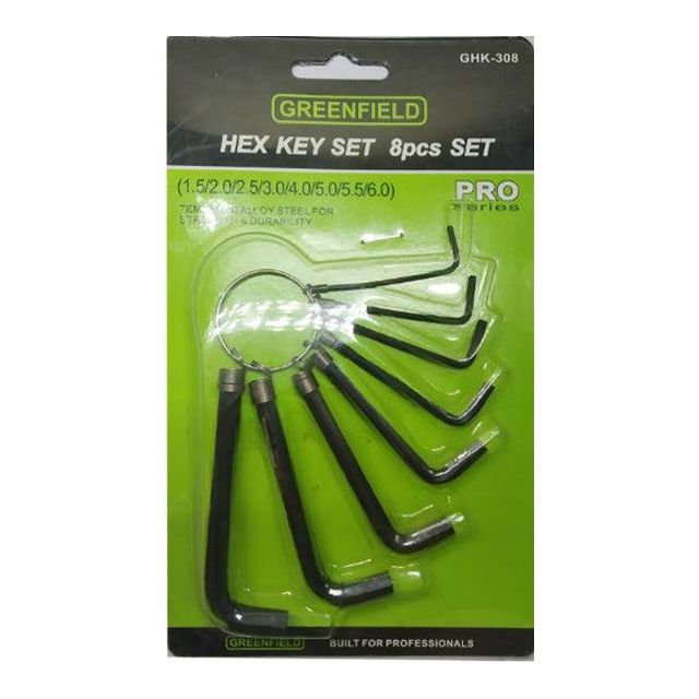 Greenfield Hex Allen Key Wrench Set | Greenfield by KHM Megatools Corp.