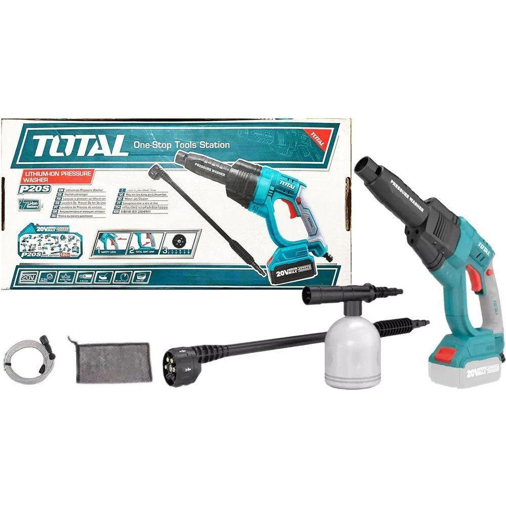 Total TPWLI20084 20V Cordless Pressure Washer | Total by KHM Megatools Corp.