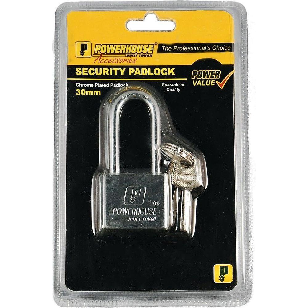 Powerhouse Top Security Padlock Long Shackle | Powerhouse by KHM Megatools Corp.