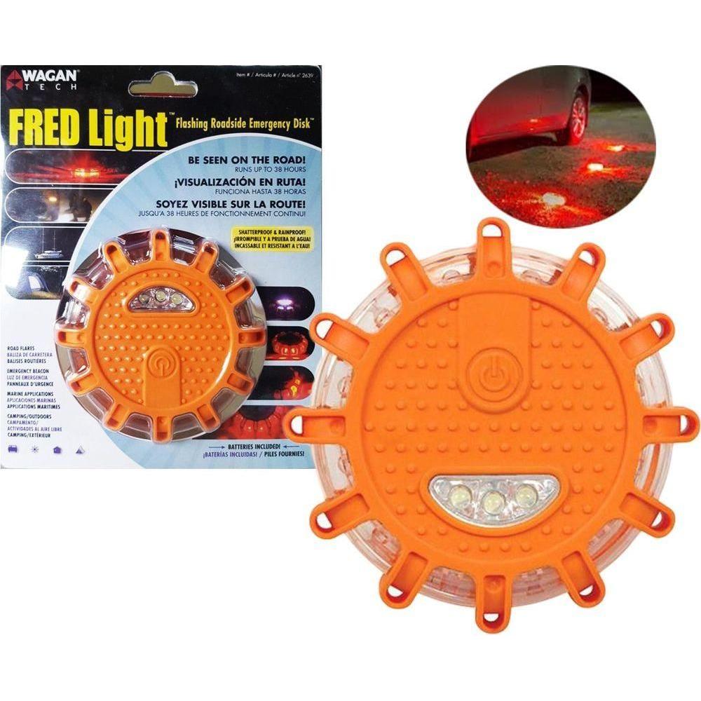 Wagan Tech FRED LIGHT (FLASHING ROADSIDE EMERGENCY DISK) | Wagan Tech by KHM Megatools Corp.