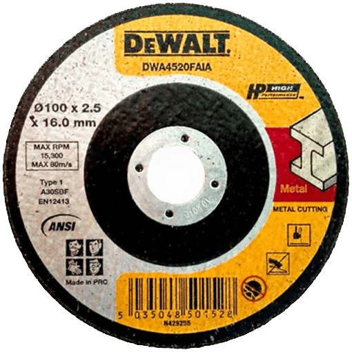 Dewalt DWA4520FAIA Cut Off Wheel 4