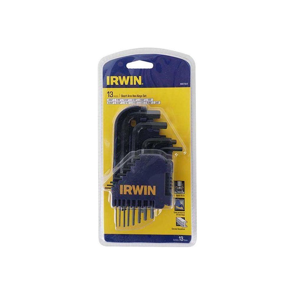 Irwin T9097002 Hexagonal Allen Wrench Set 13pcs [Short] (Inch) | Irwin by KHM Megatools Corp.