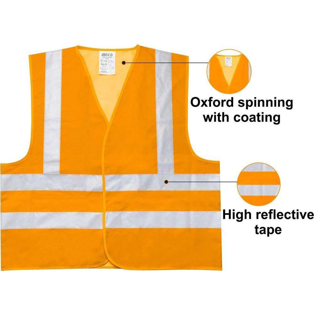 Ingco RV02C Reflective Traffic Safety Vest - KHM Megatools Corp.