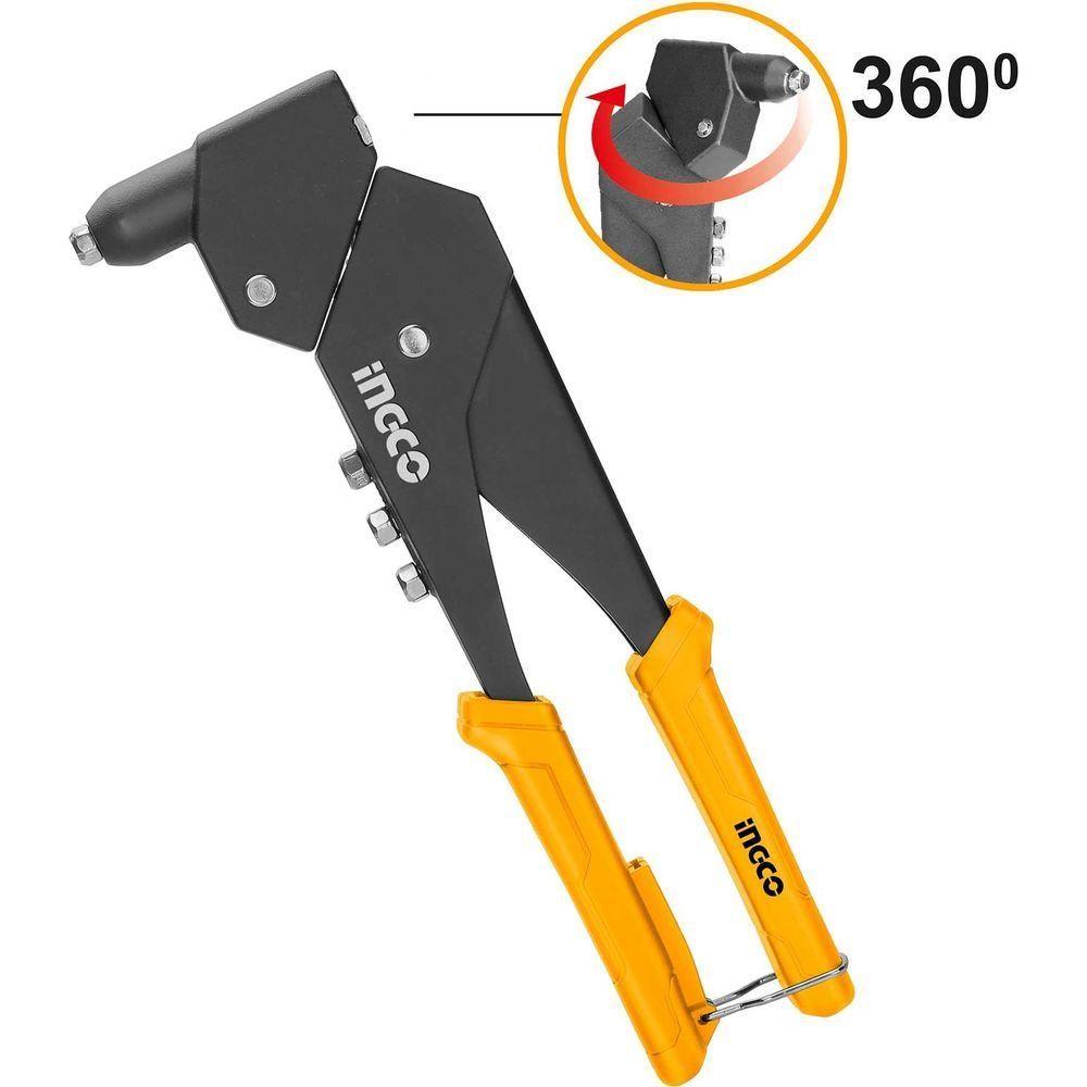 Ingco SHHR106 360° Swivel Head Hand Riveter 10.5