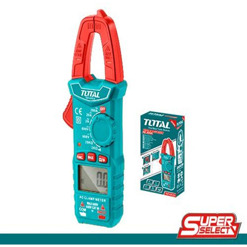 Total TMT42002 Digital AC Clamp Meter / Tester (SS) - KHM Megatools Corp.