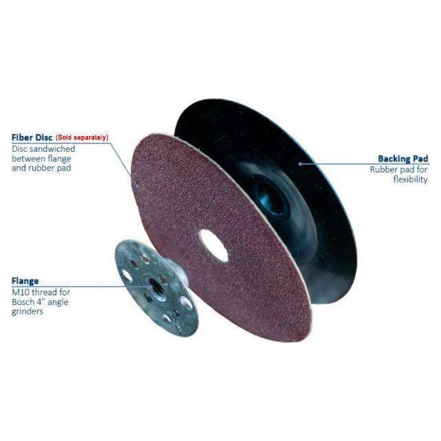 Bosch Rubber Backing Pad 4