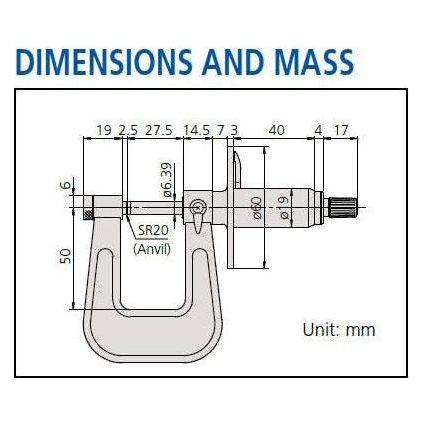 Mitutoyo Sheet Metal Micrometers, Series 118 | Mitutoyo by KHM Megatools Corp.