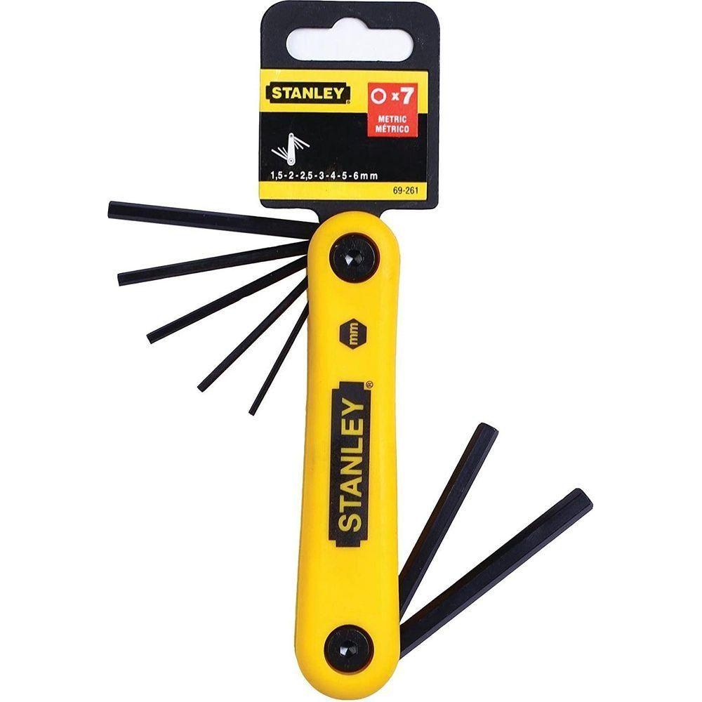 Stanley Hexagonal Allen Wrench Set (Folding Type) | Stanley by KHM Megatools Corp.