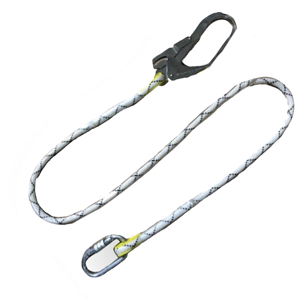 TL-Lift TE6107 Single Rope Safety Lanyard w/ Big Hook | TL-LIFT by KHM Megatools Corp.