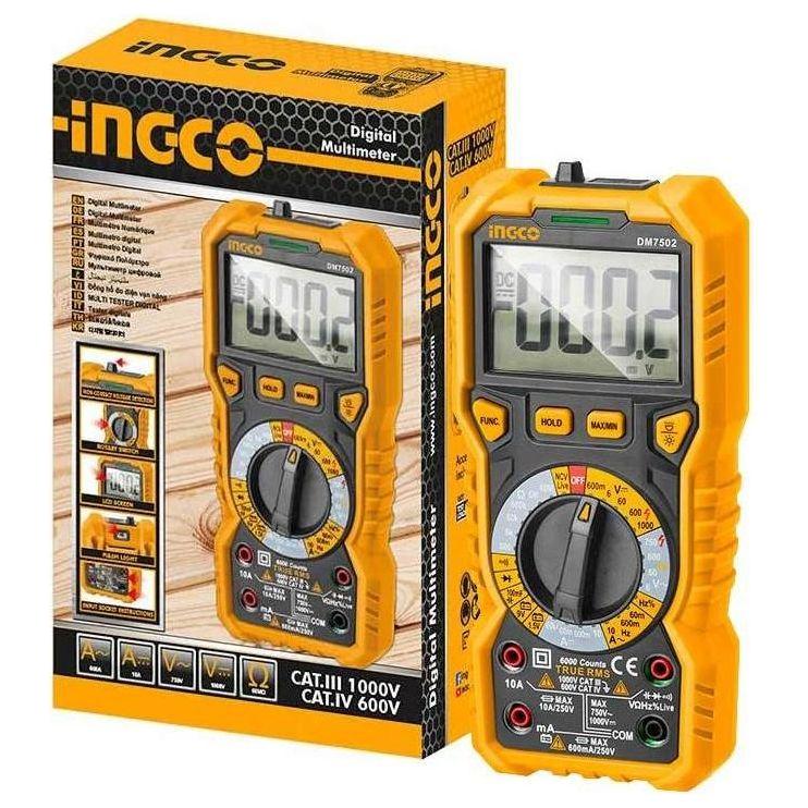 Ingco DM7502 Digital Multi Meter / Tester - KHM Megatools Corp.