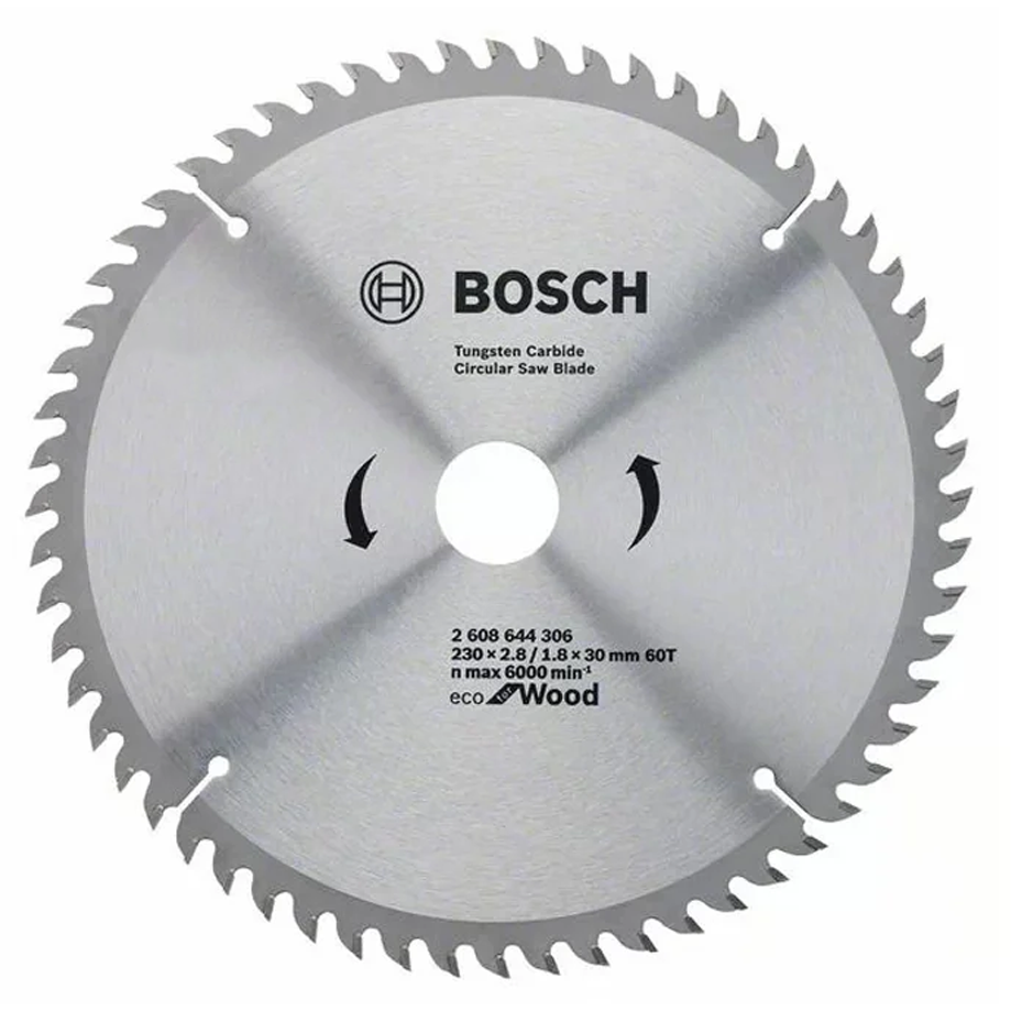 Bosch TCT Circular Saw Blade ECO for Wood 9-1/4