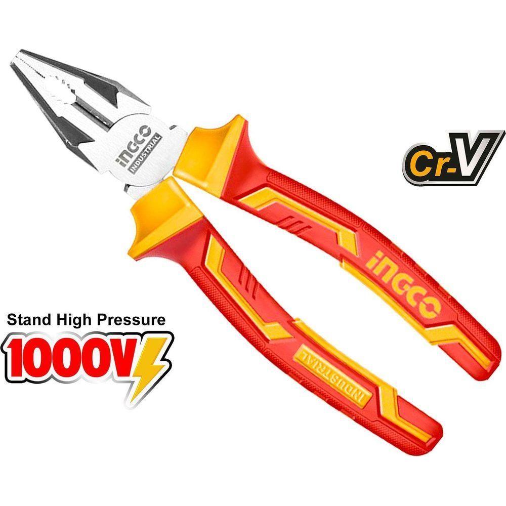 Ingco Insulated Combination Pliers 1000V (Polish) - KHM Megatools Corp.