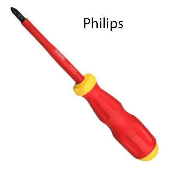 Stanley ST65974 VDE Philips Screwdriver PH2 x 100mm (1/4