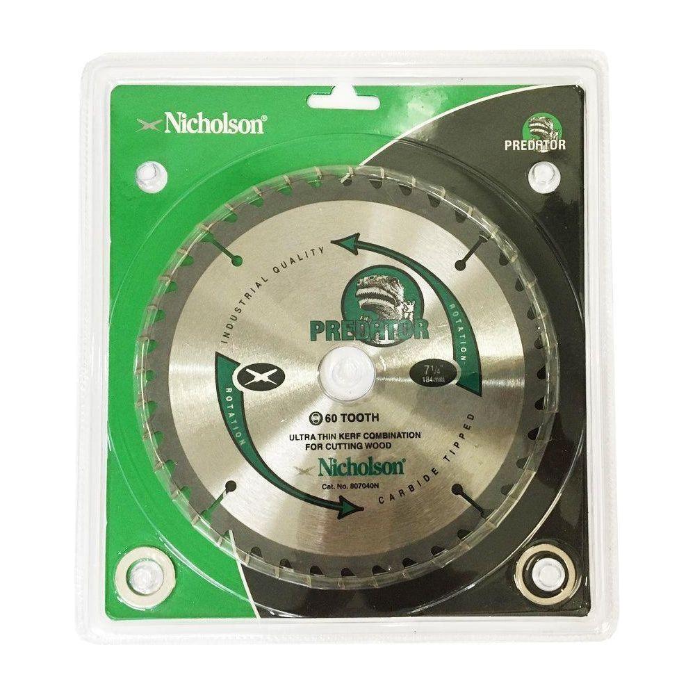 Nicholson Circular Saw Blade for Wood (Predator) | Nicholson by KHM Megatools Corp.