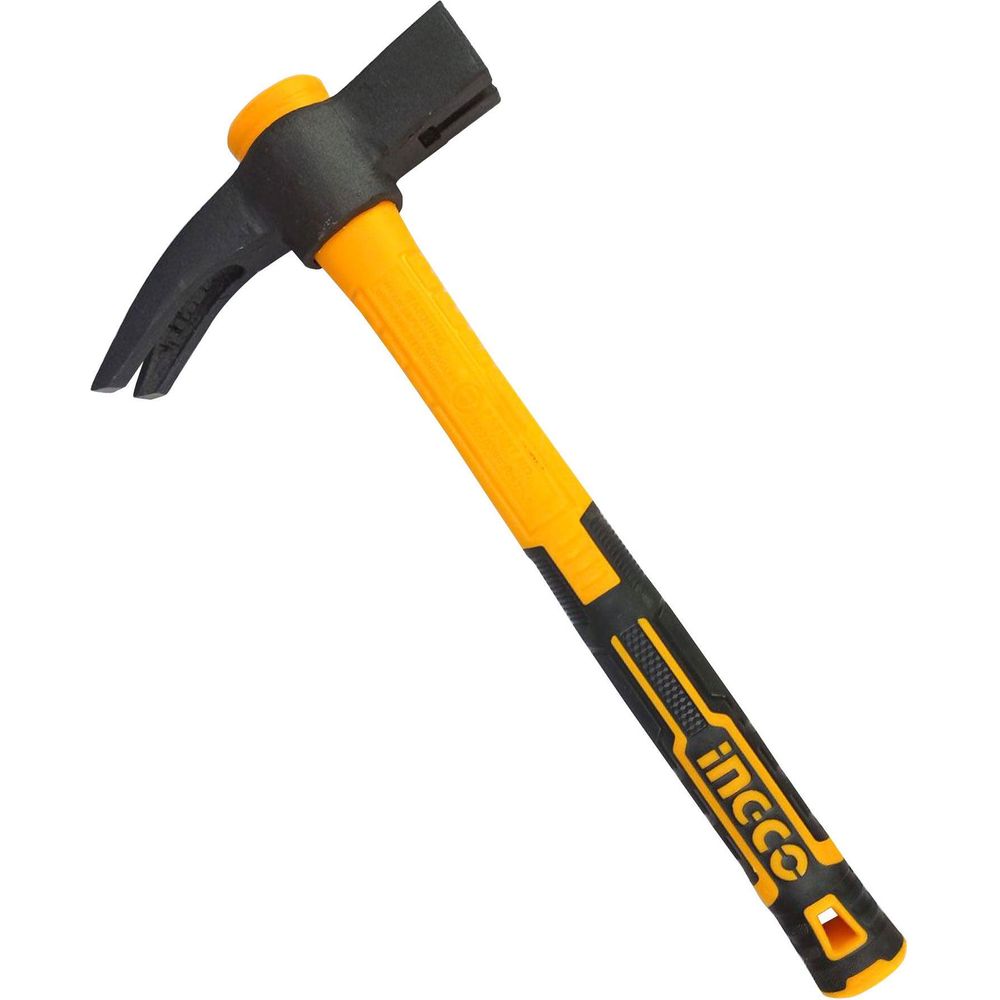 Ingco HIHH8070 French Type Claw Hammer with Fiberglass Handle 700g - KHM Megatools Corp.