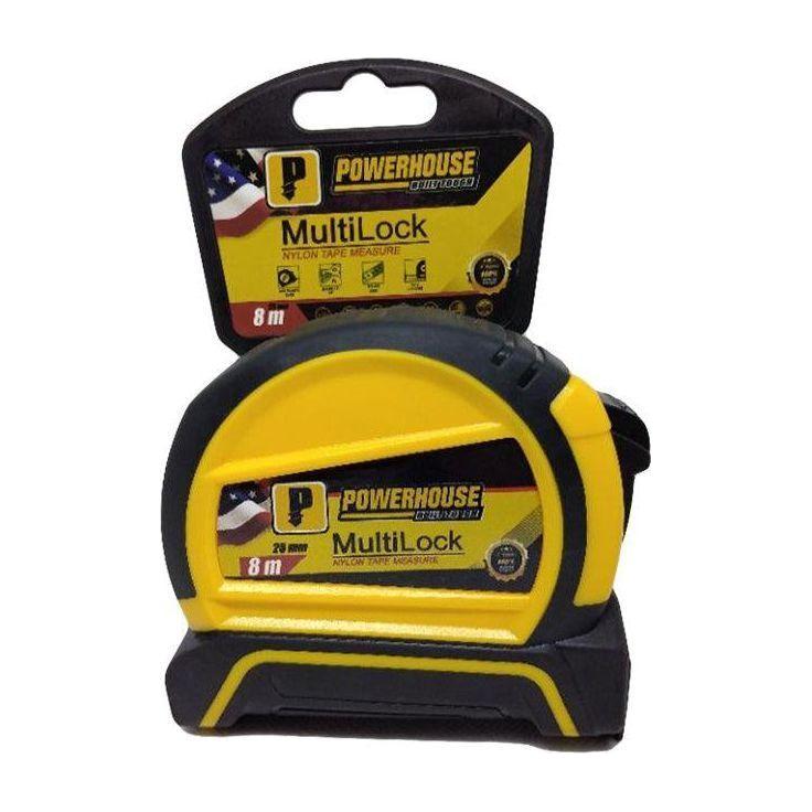 Powerhouse Multi-Lock Nylon Tape Measure | Powerhouse by KHM Megatools Corp.