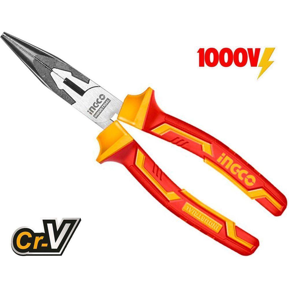 Ingco Insulated Long Nose Pliers (Polish) - KHM Megatools Corp.