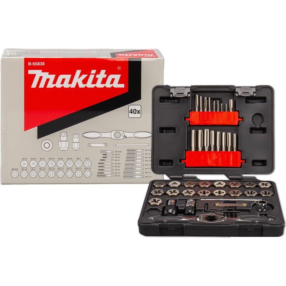 Makita B-65838 40pcs. Ratcheting Tap & Die Set - KHM Megatools Corp.