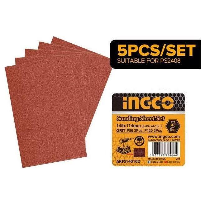 Ingco AKFS140102 Sanding Sheet Set for PS2408 - KHM Megatools Corp.