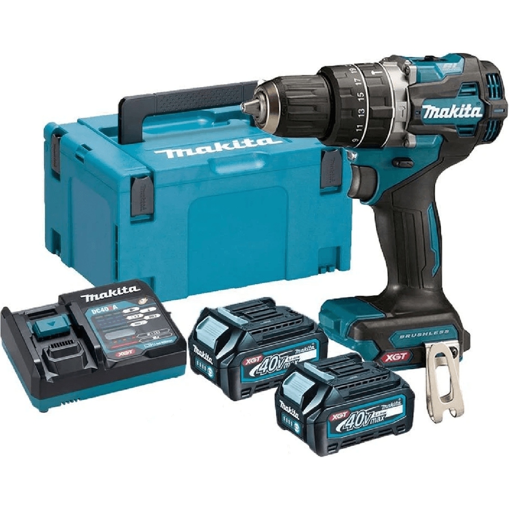 Makita HP002GA201 40V Cordless Brushless Hammer Drill (XGT-Series) | Makita by KHM Megatools Corp.