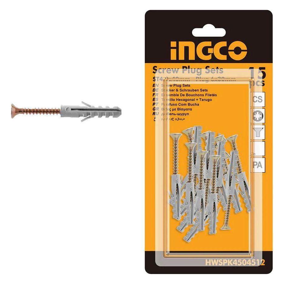 Ingco Screw Plug Sets (Tox) - KHM Megatools Corp.