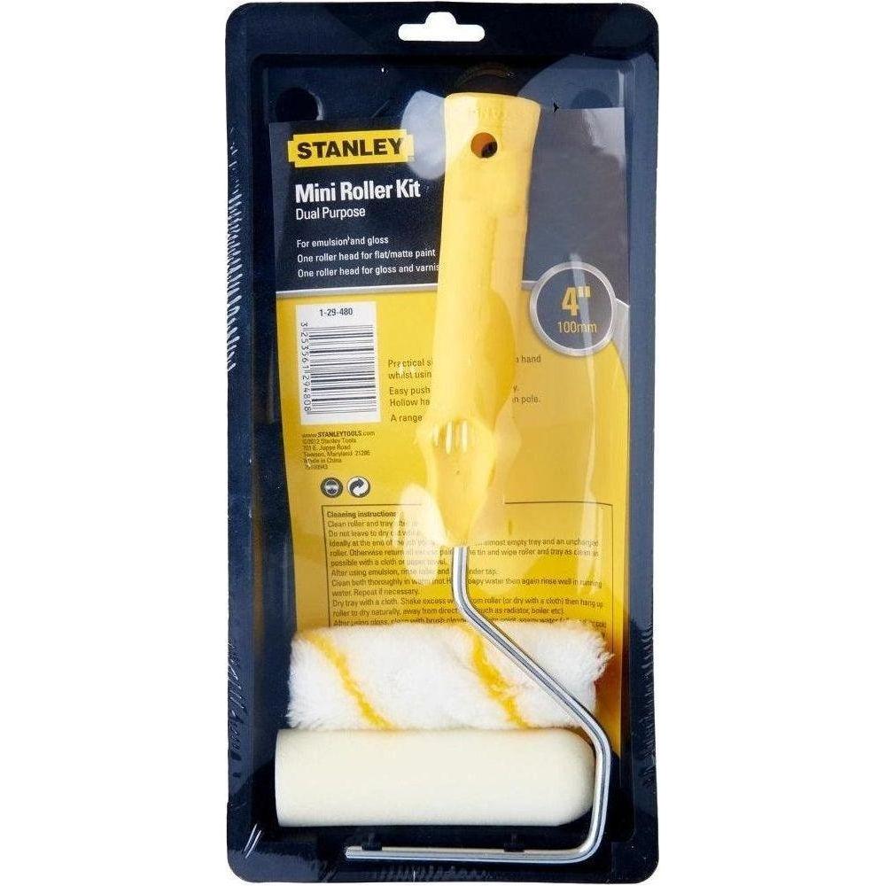 Stanley 29-480 Mini Paint Roller Kit with Tray 4