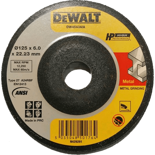 Dewalt DW4543AIA-B1 Grinding Disc 5